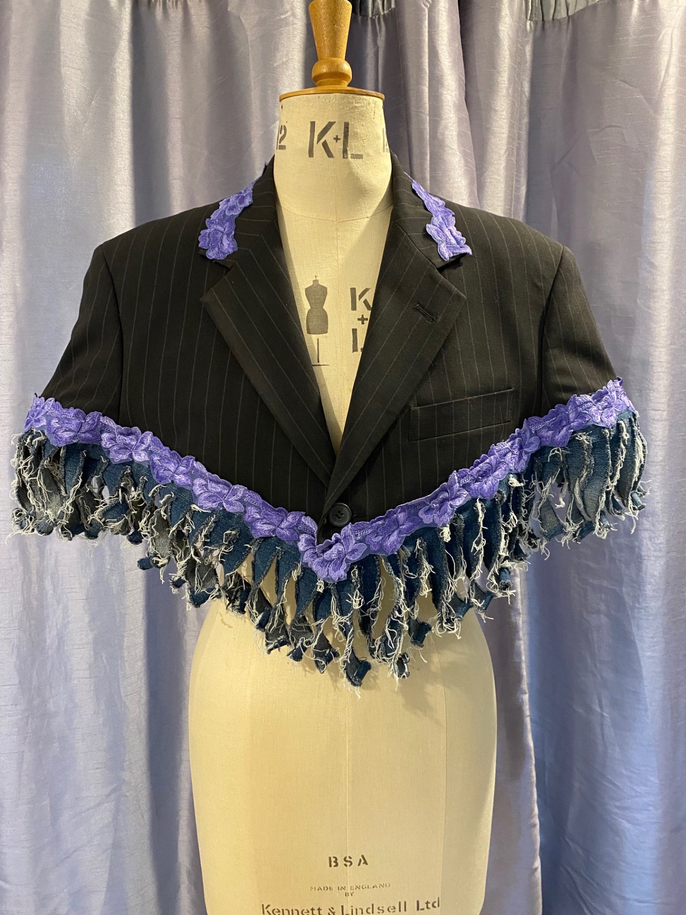 Purple Lace Cape