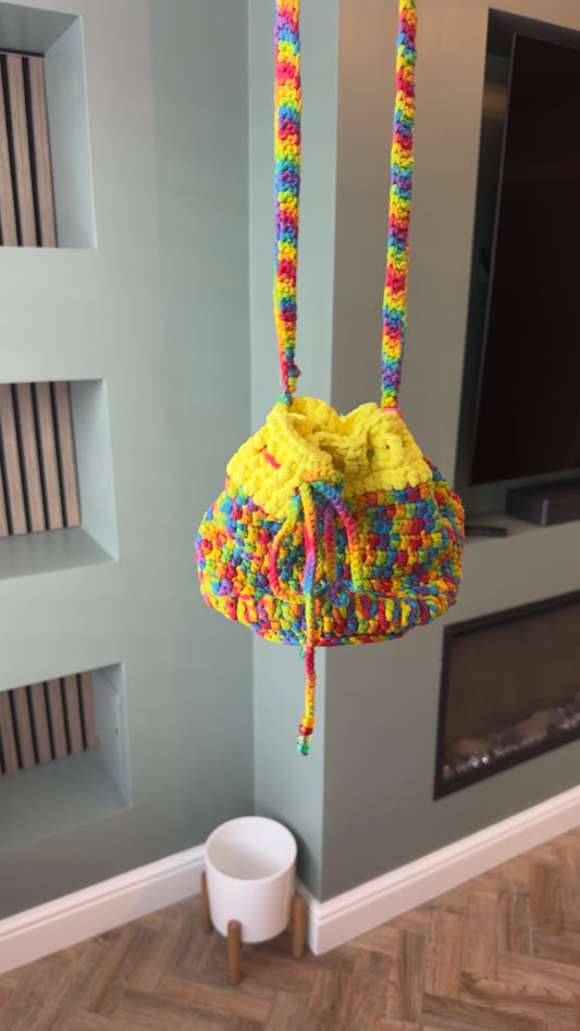 Rainbow Pouch Bag