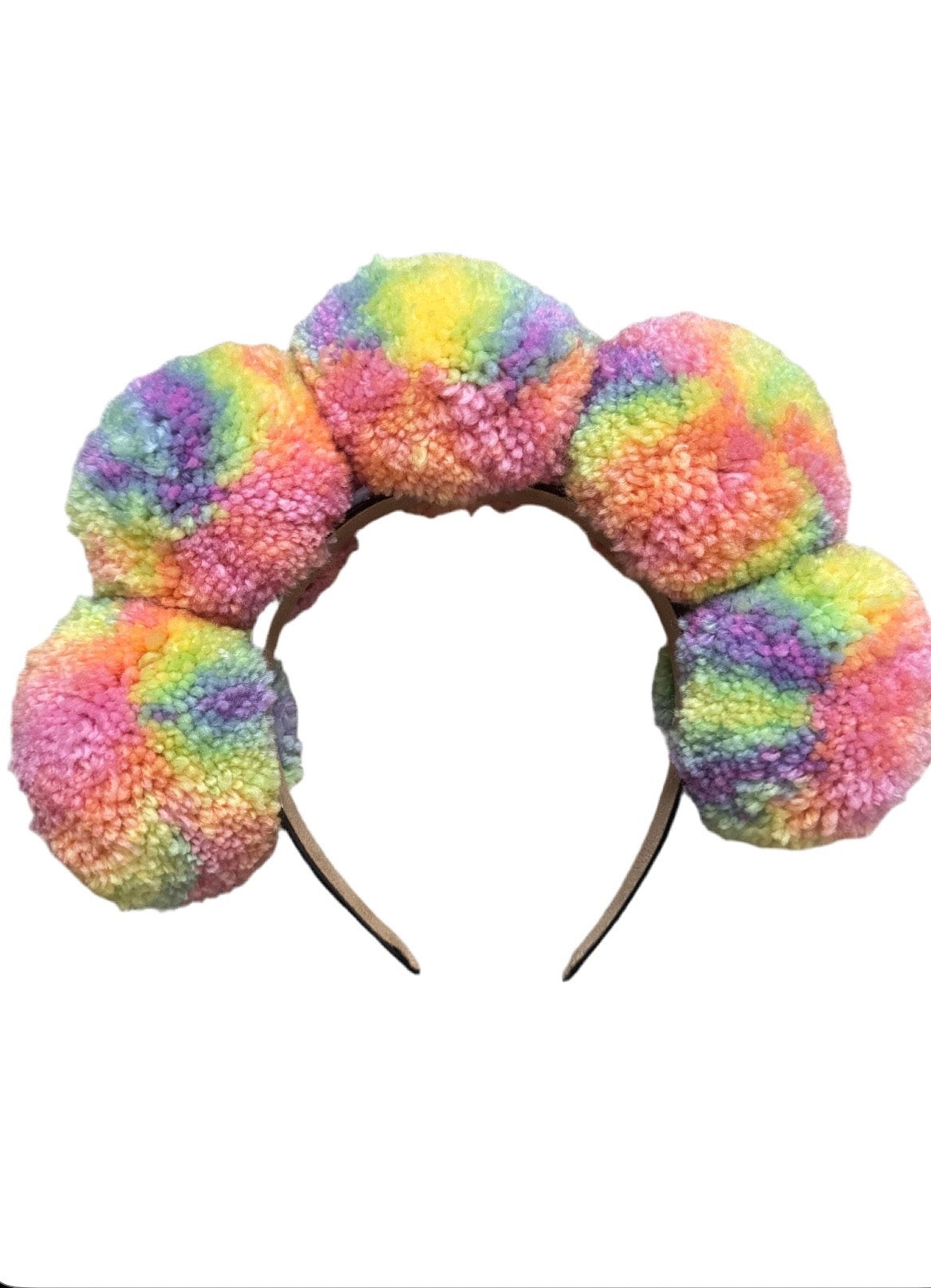 Rainbow crown colourway 3