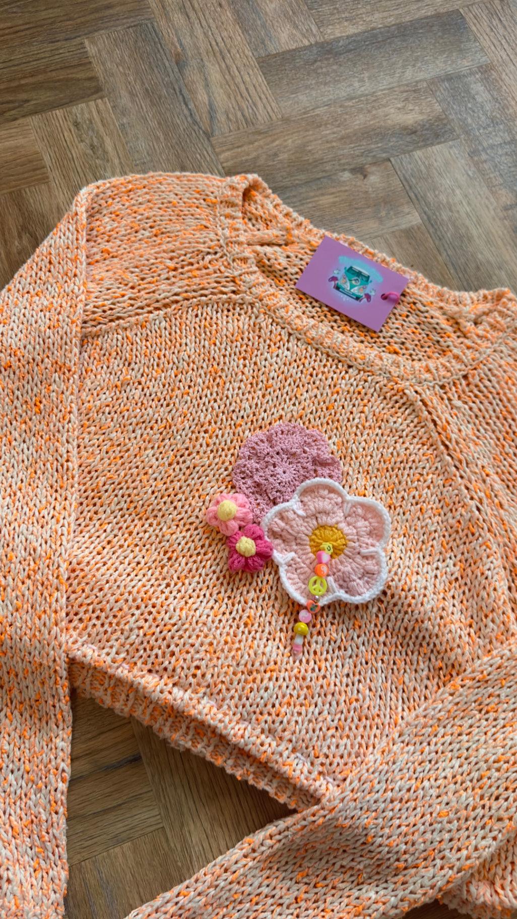  Reworked Cropped Jumper 🧡