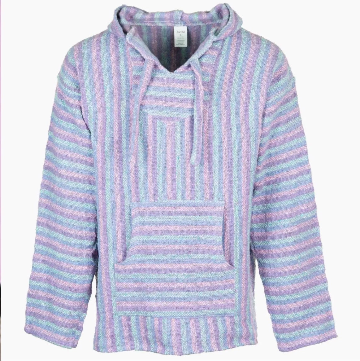 Mexican Baja Hoodie PASTEL
