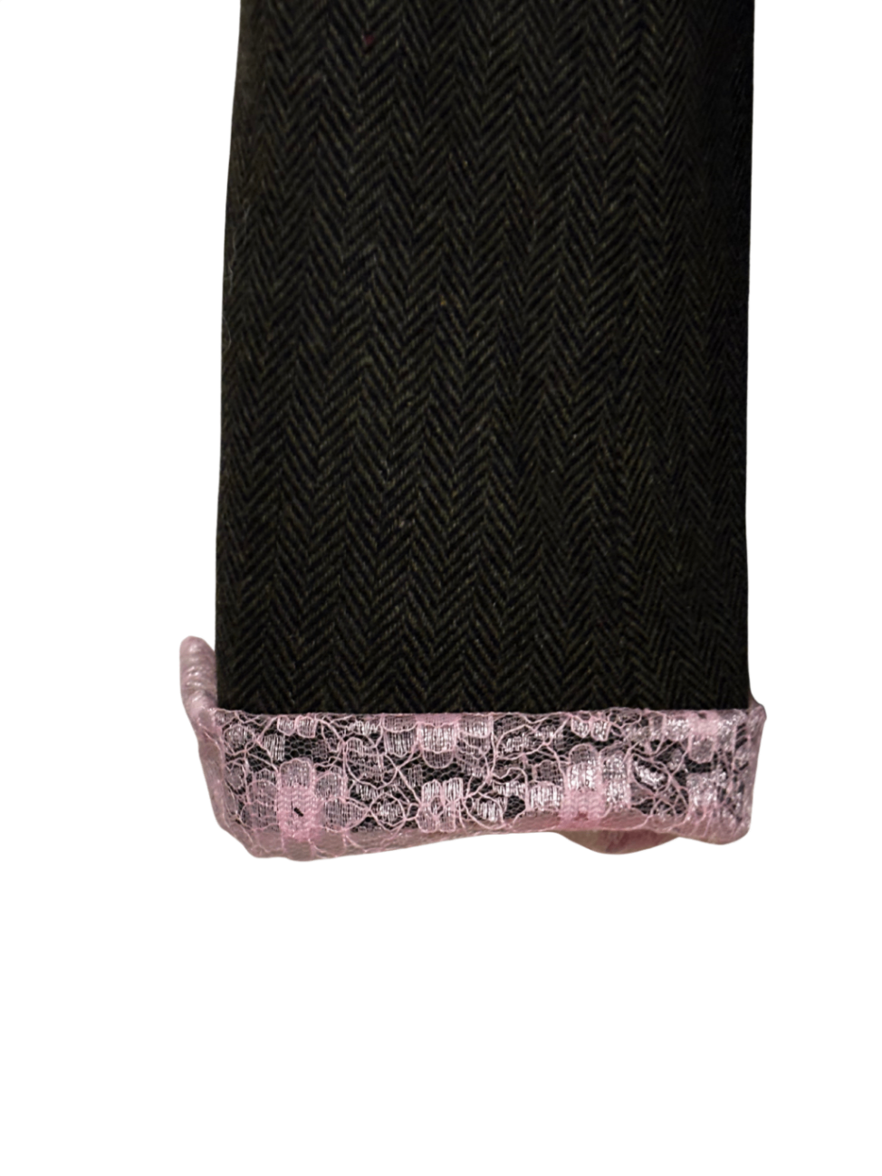 Military style jacket with oversized bow 