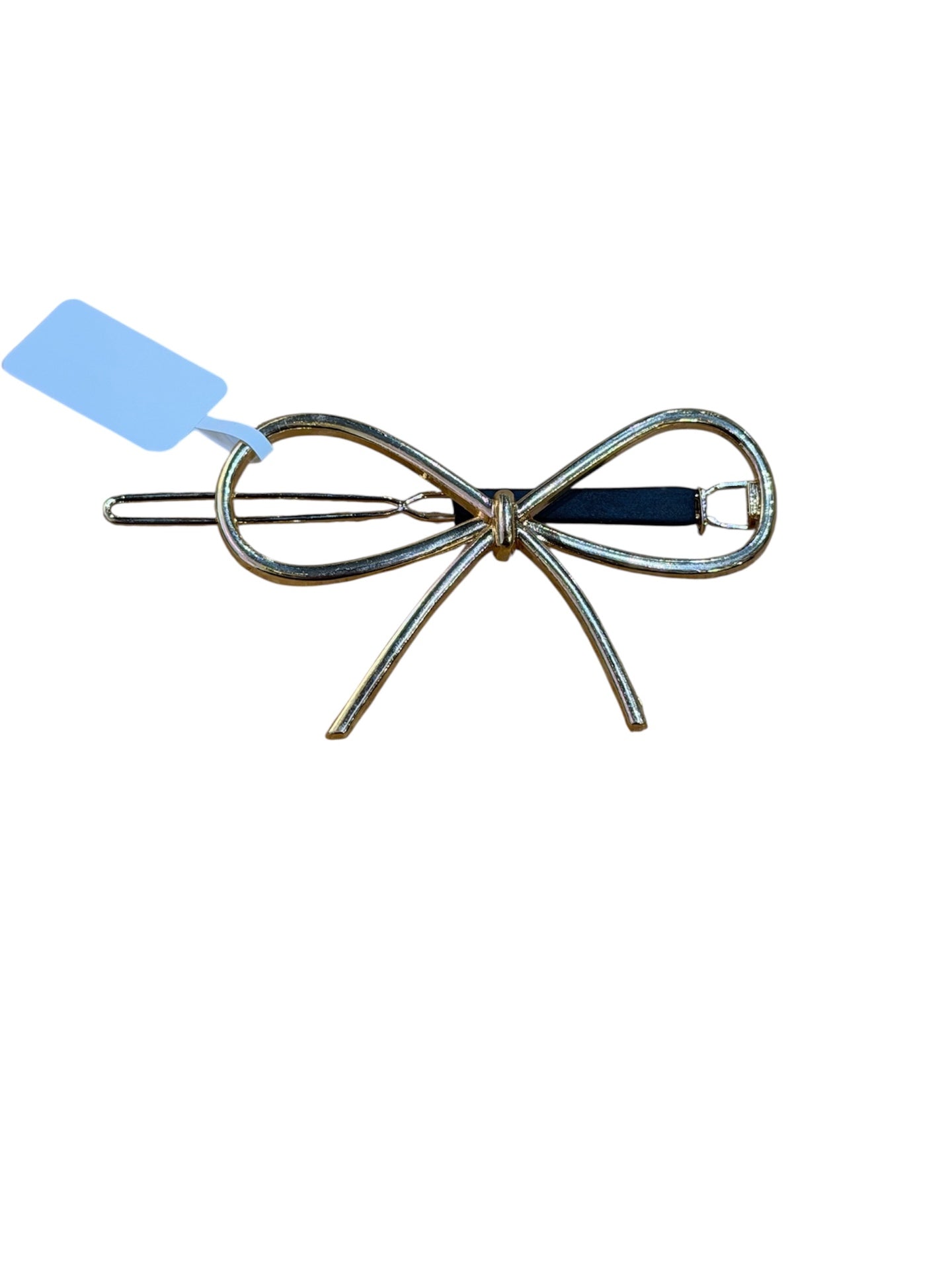 Gold Bow Hair Clip