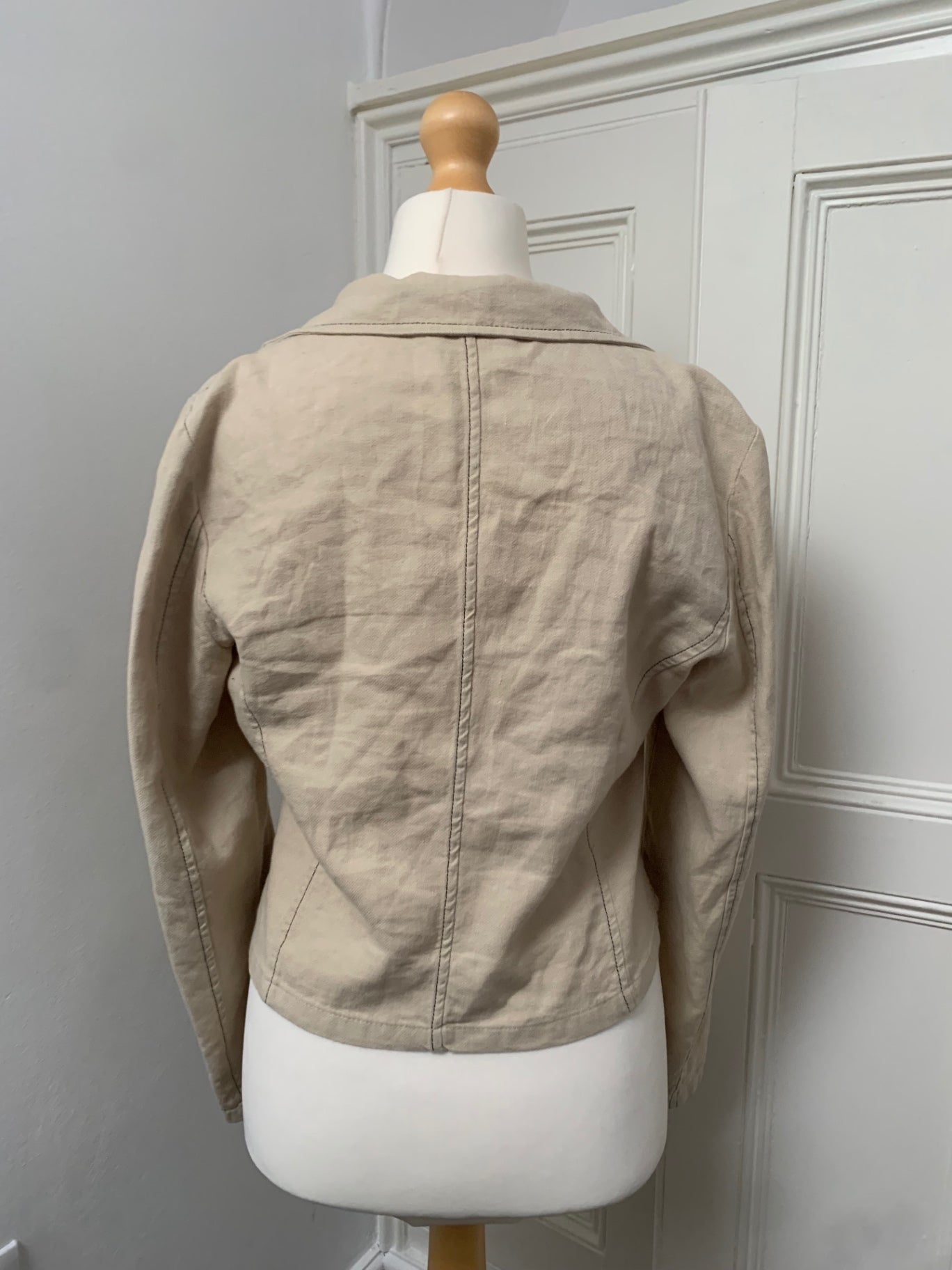 cream blazer jacket