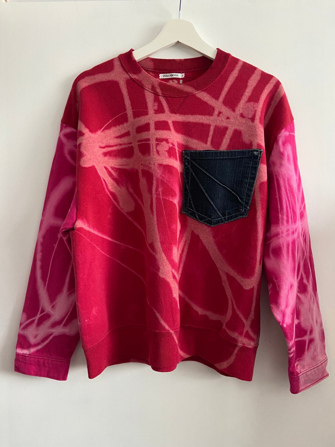 Bleach Die Red-Pink Sweatshirt