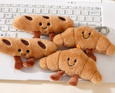 Baguette Plush Bag Charm