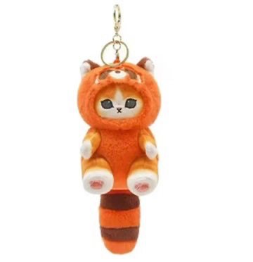 Mofusand raccoon bag charm