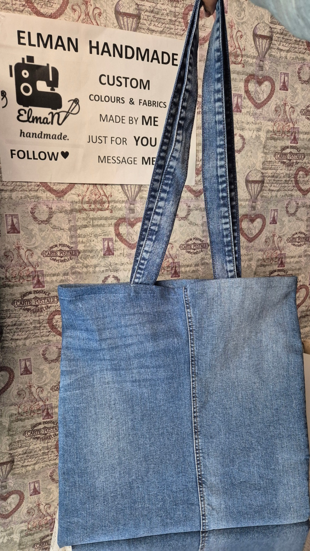 Denim Tote