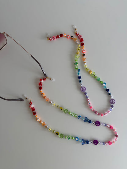 Tropical summer sunglasses strap 