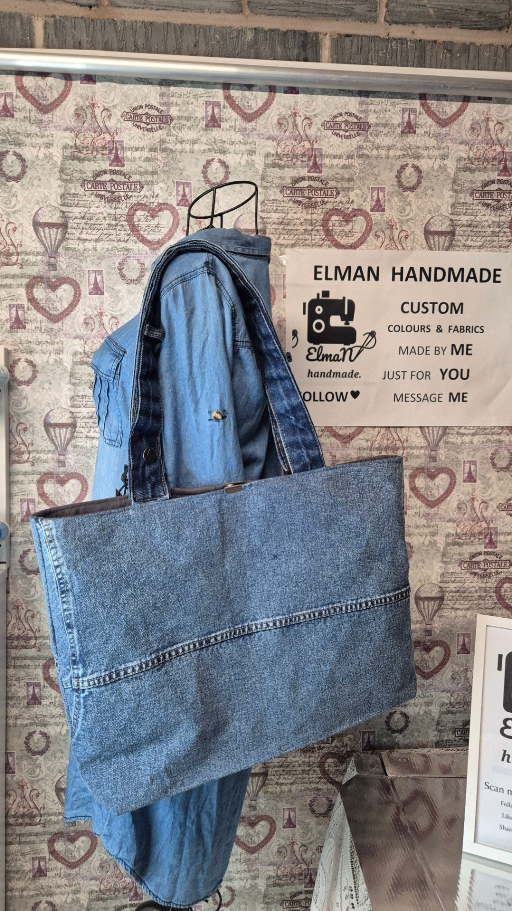 Denim bag