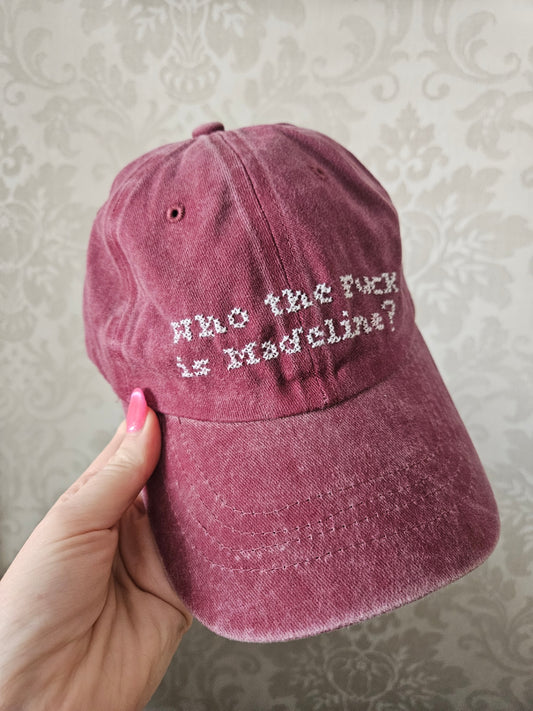Red who the fuck is Madeline? Cap