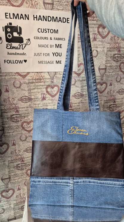 Denim Tote
