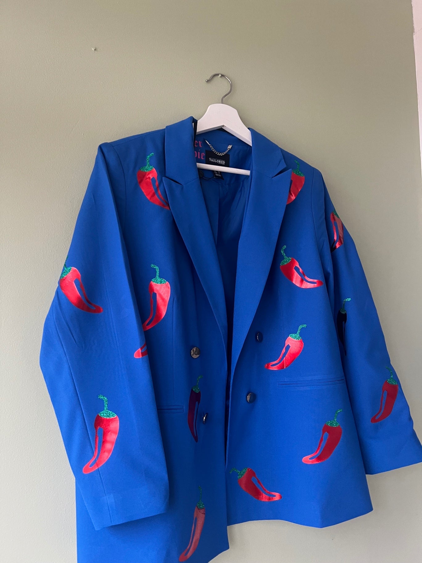 CUSTOM ORDER- Chilli Blazer
