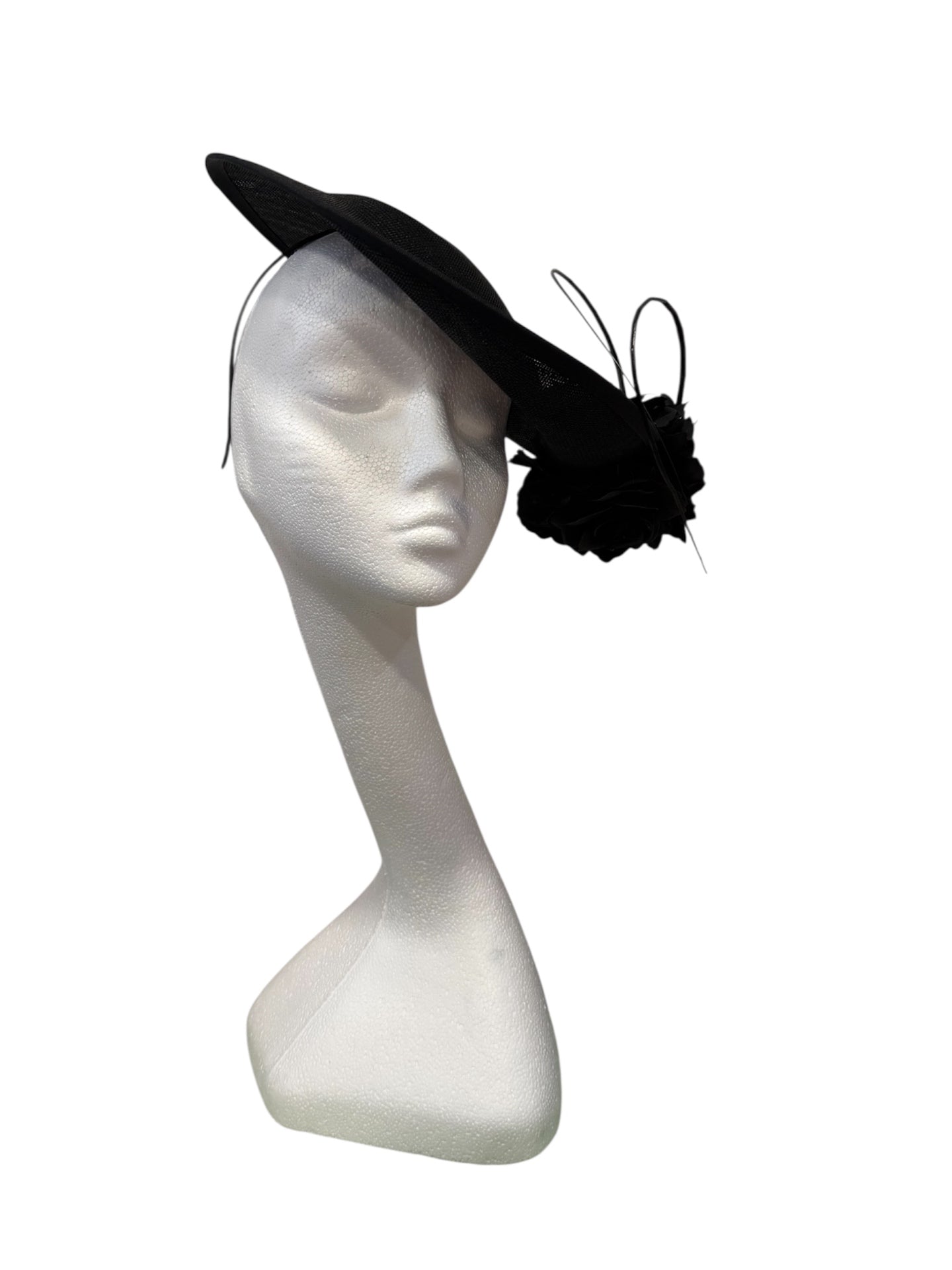 Nightfall Disc Headpiece Black Bloom 🖤