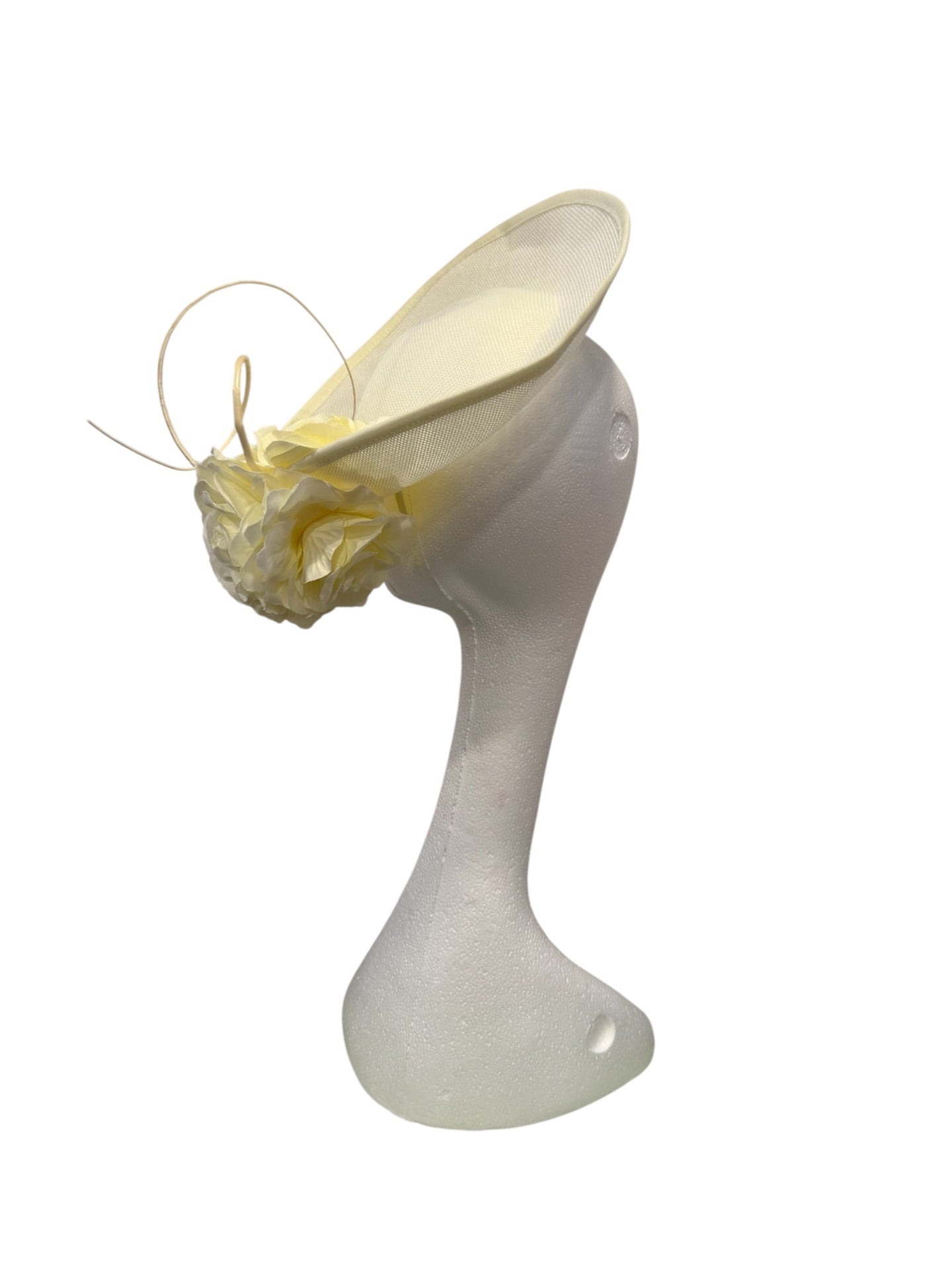 Nightfall Disc Headpiece – Ivory Bloom 🤍