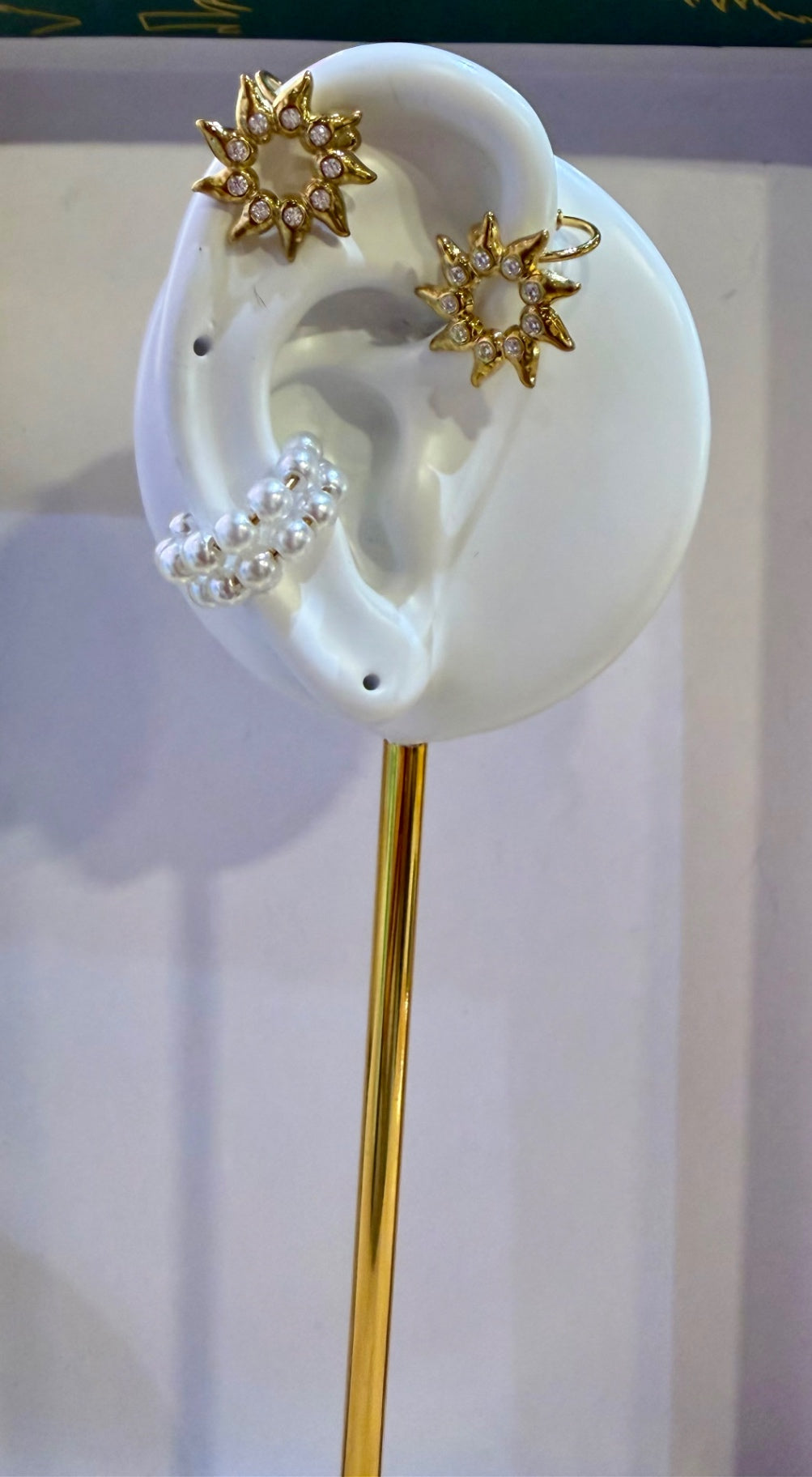 Single Pearl Ear Cuff