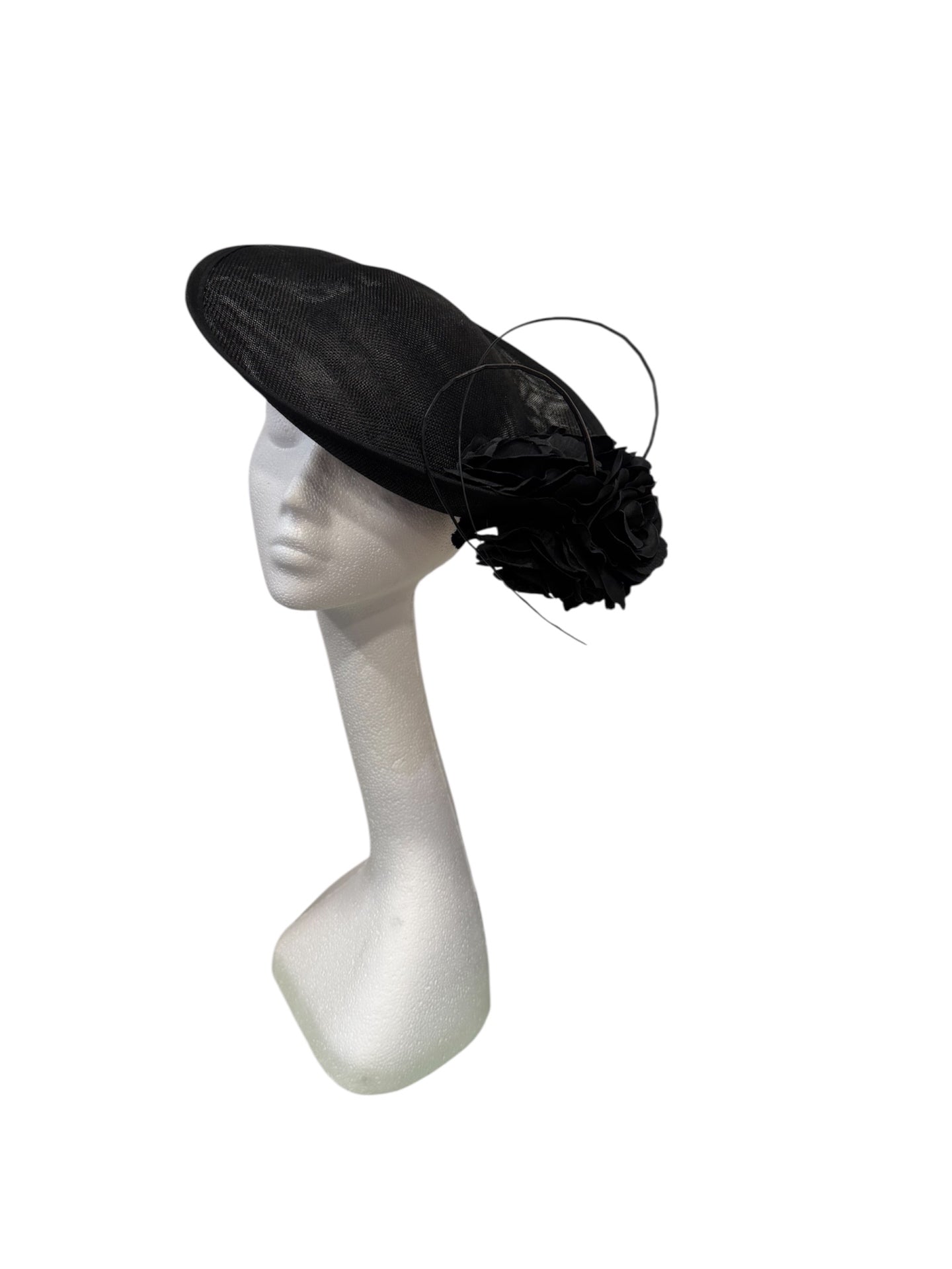Nightfall Disc Headpiece Black Bloom 🖤
