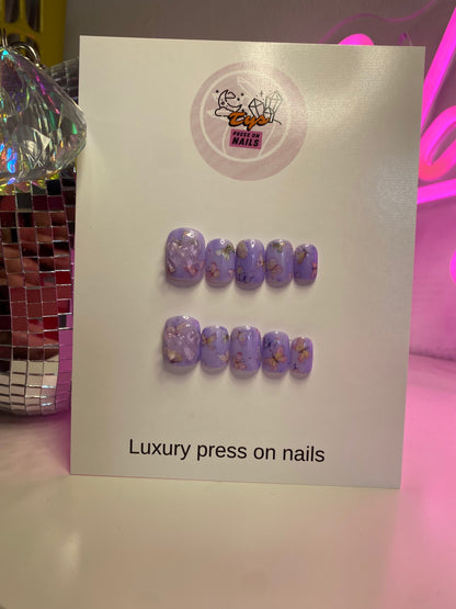 Purple Floral 