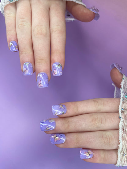 Purple Floral 
