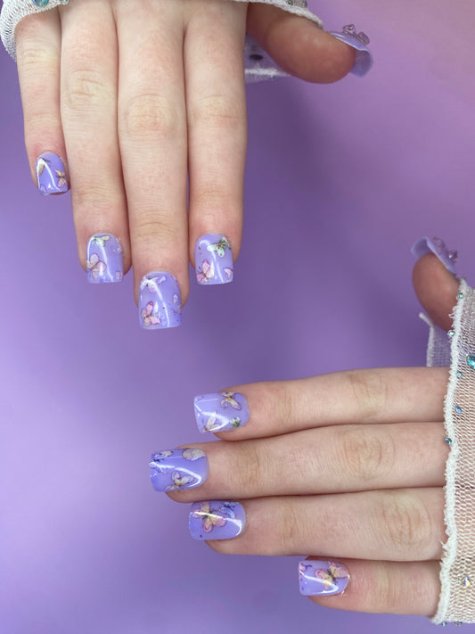 Purple Floral 