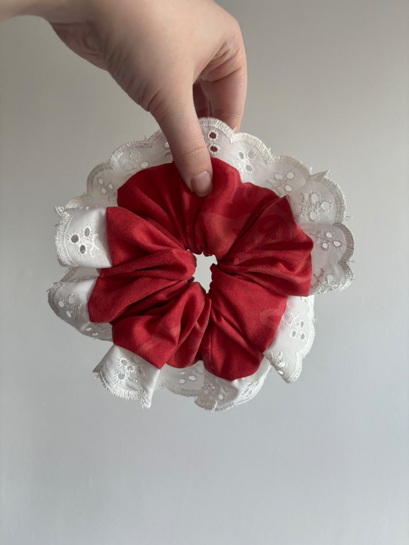 Liverpool Lacy Scrunchie