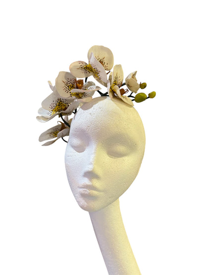 Orchid Headpiece leopard