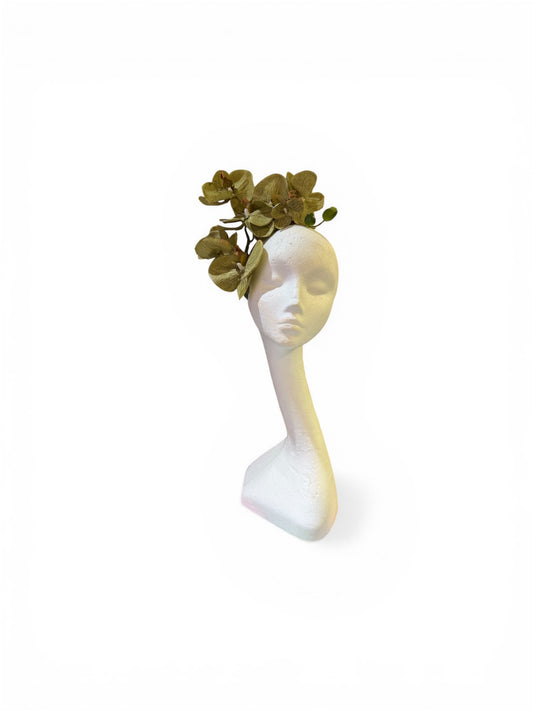 Orchid Headpiece Green