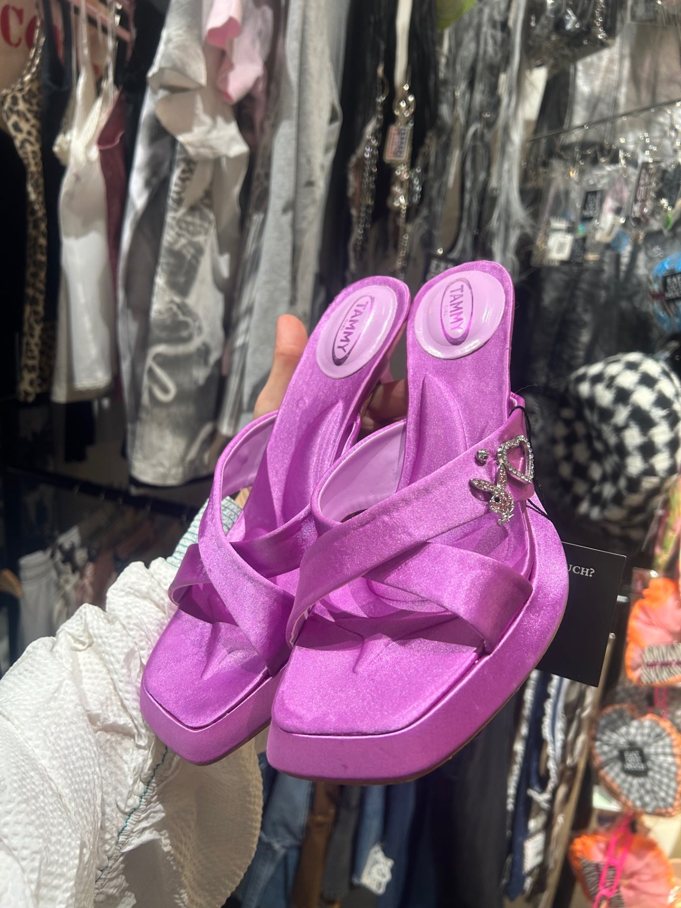 Repurposed summer heels