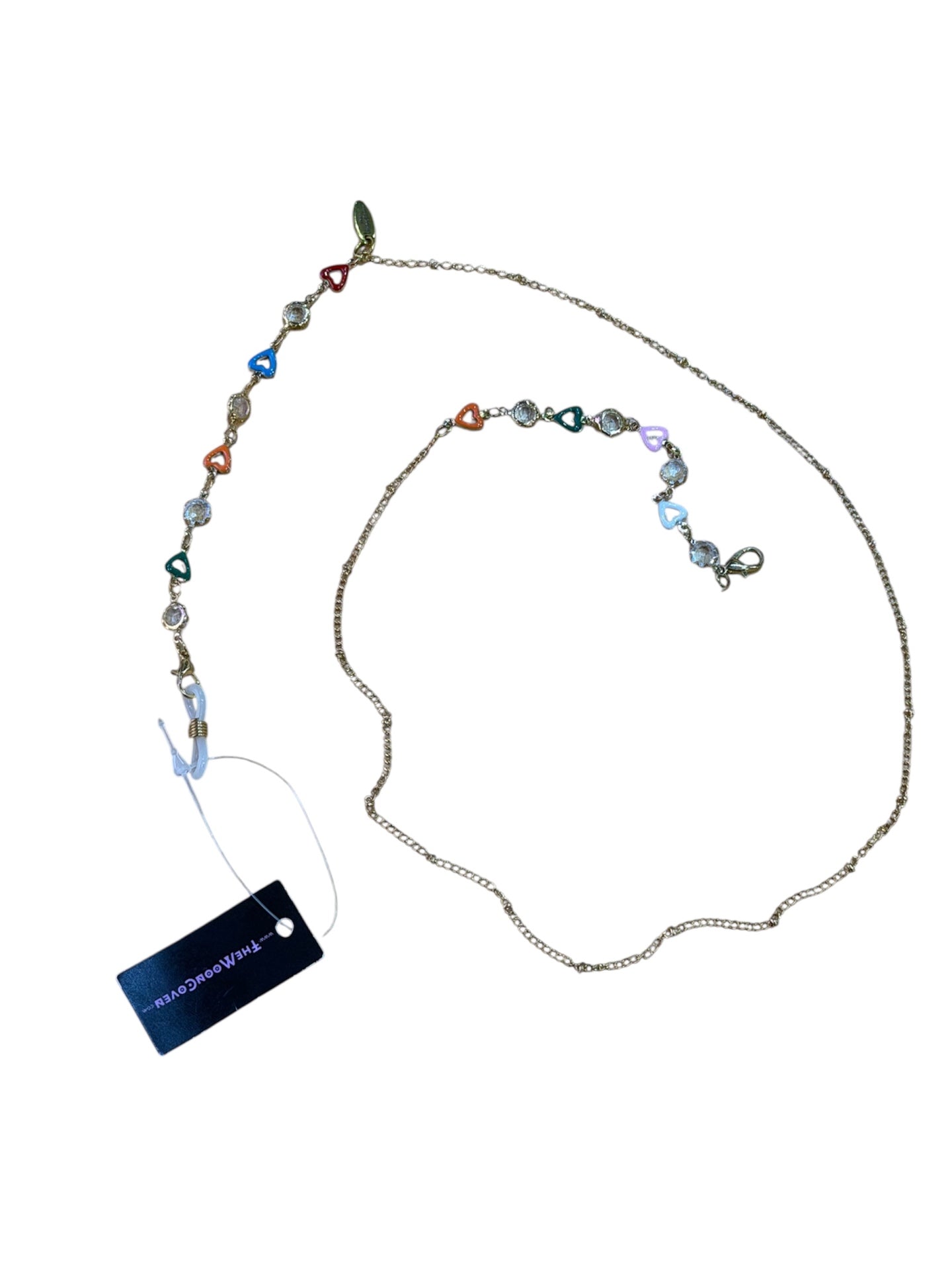 Heart Gold Glasses Chain Lanyard