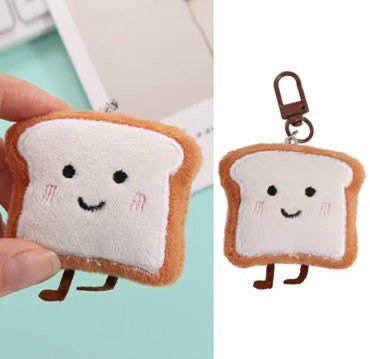 Small Toast Bag Charm 