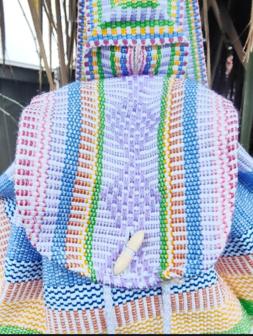 Malia mexican Baja backpack - pastels