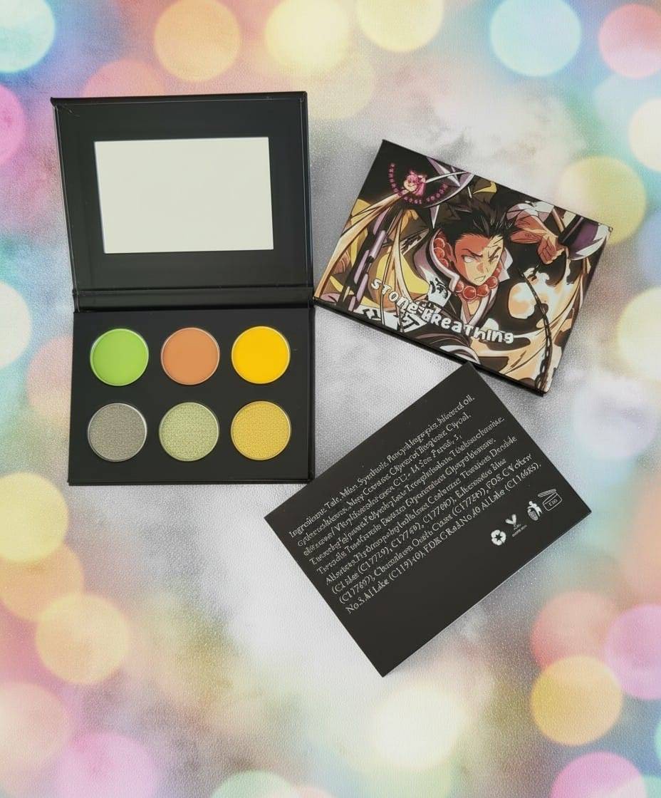 Demon Slayer Gyomei Himejima Stone Breathing Eyeshadow Palette