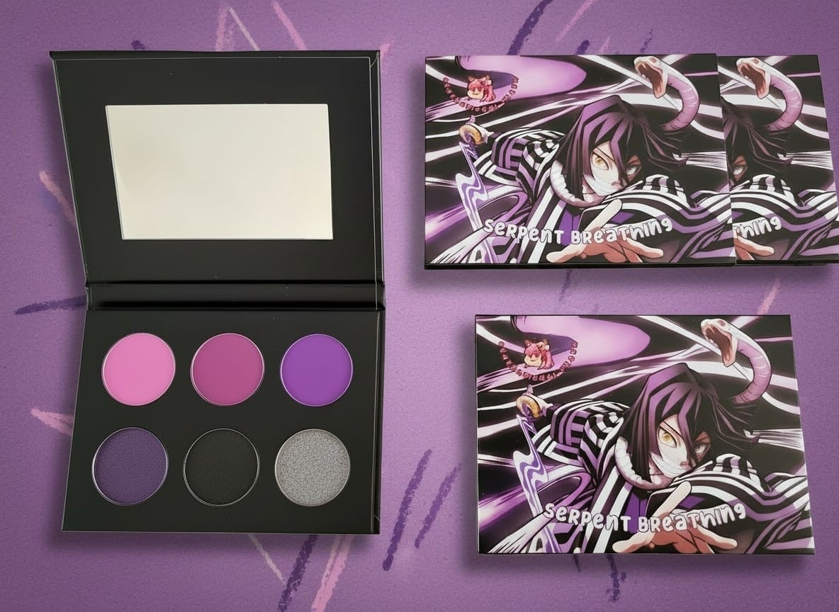 Demon Slayer Obanai Iguro Serpent Breathing Eyeshadow Palette