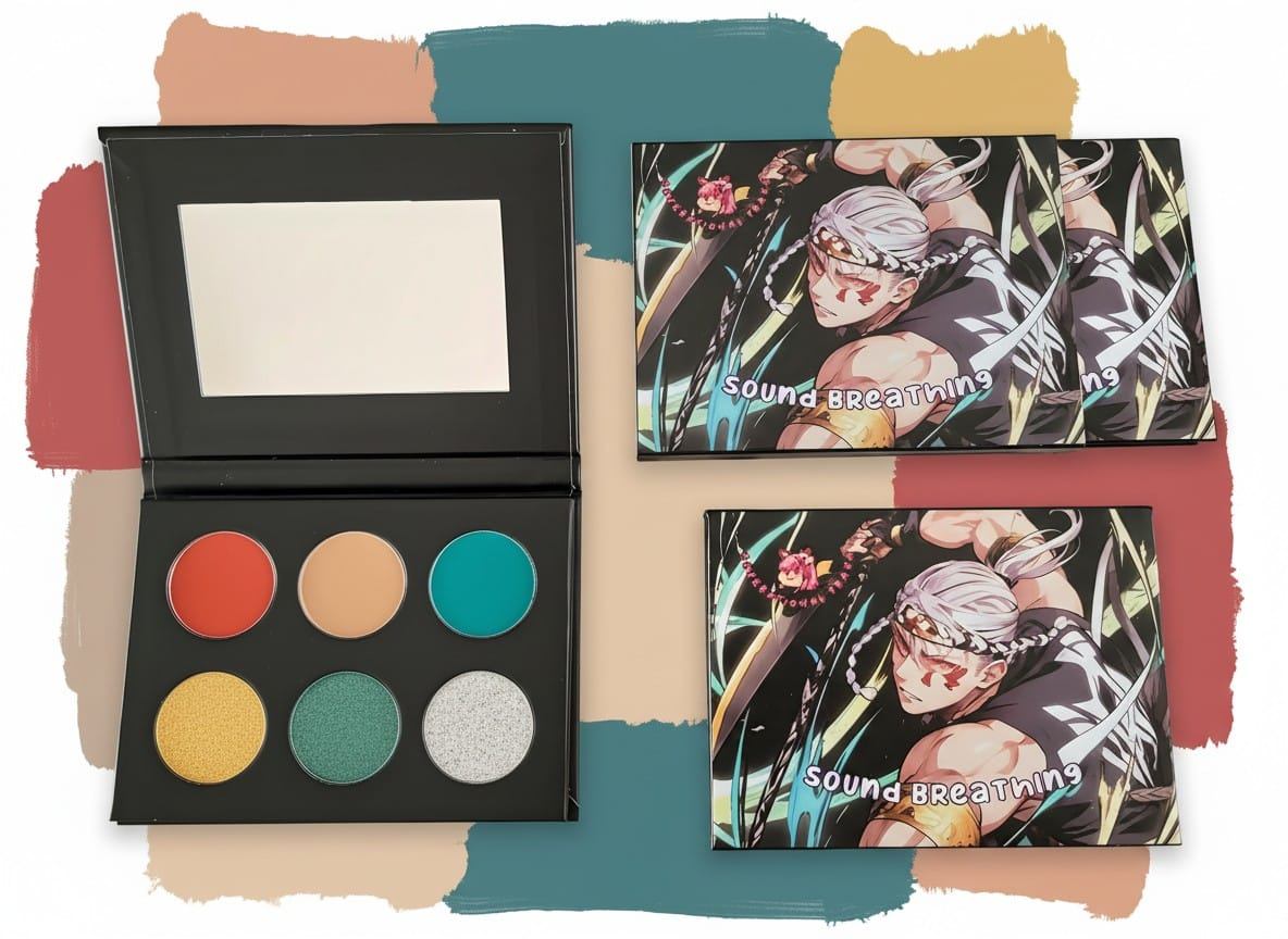 Demon Slayer Tengen Uzui Sound Breathing Eyeshadow Palette