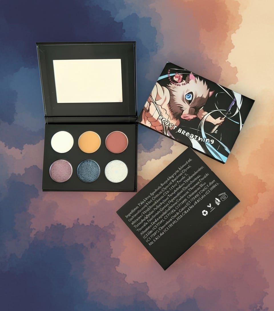Demon Slayer Inosuke Hashibira Beast Breathing Eyeshadow Palette