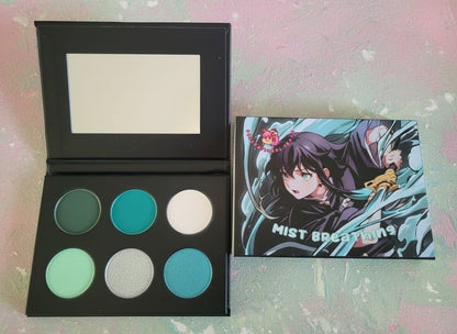 Demon Slayer Muichiro Tokito Inspired Mist Breathing Eyeshadow Palette