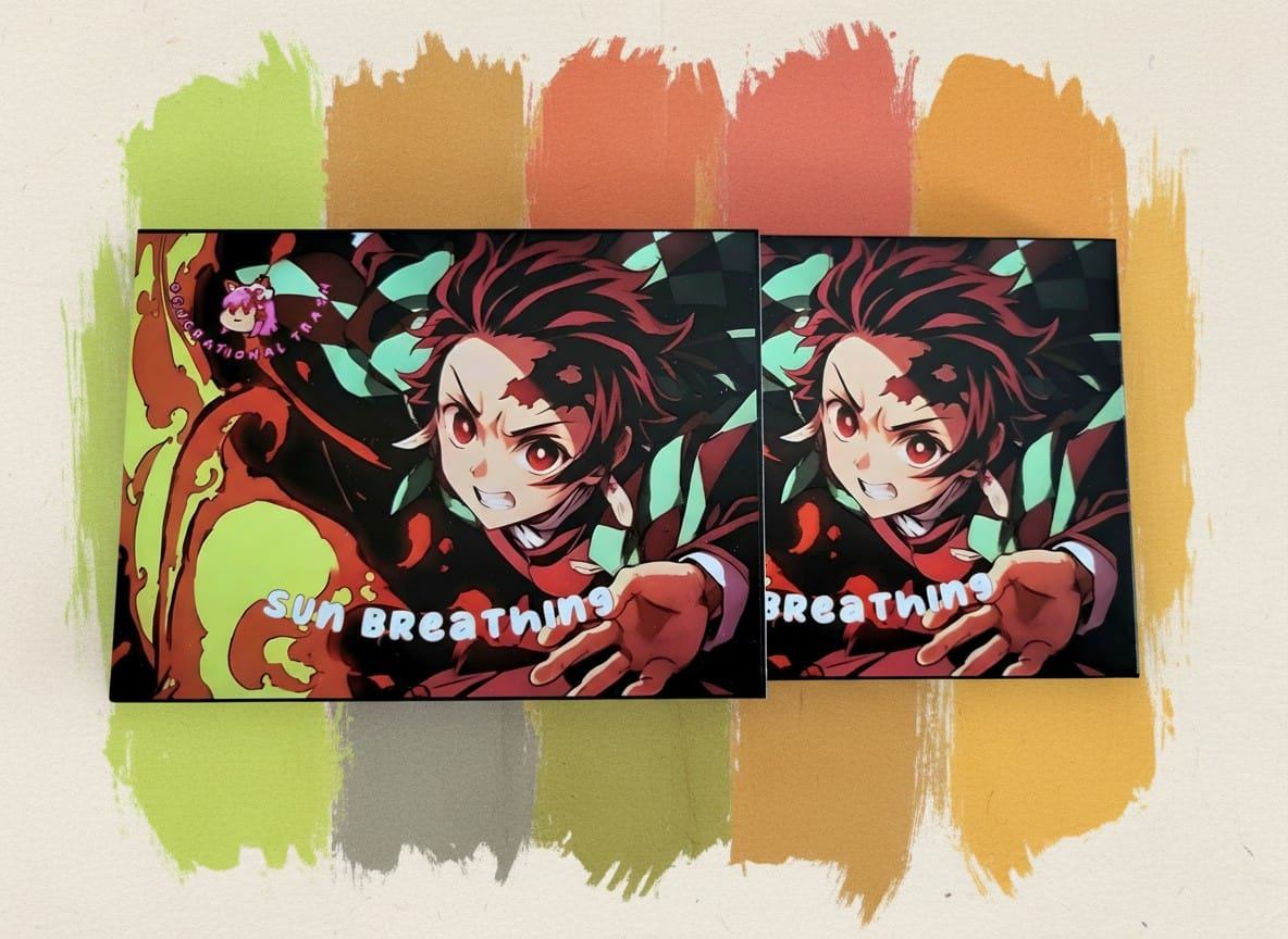 Demon Slayer Tanjiro Kamado Sun Breathing Eyeshadow Palette
