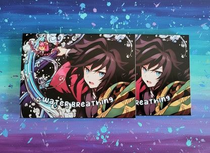 Demon Slayer Giyu Tomioka Water Breathing Eyeshadow Palette