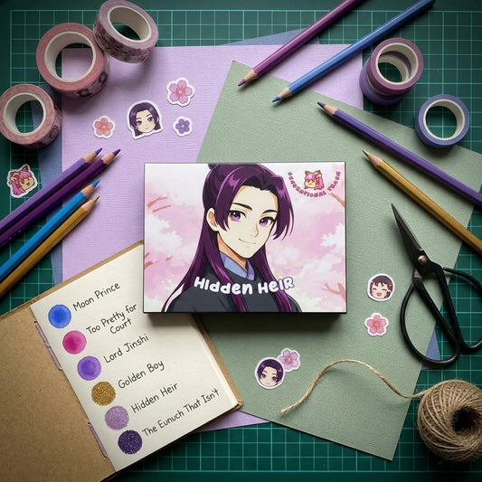 Apothecary Diaries Inspired Jinshi Eyeshadow Palette