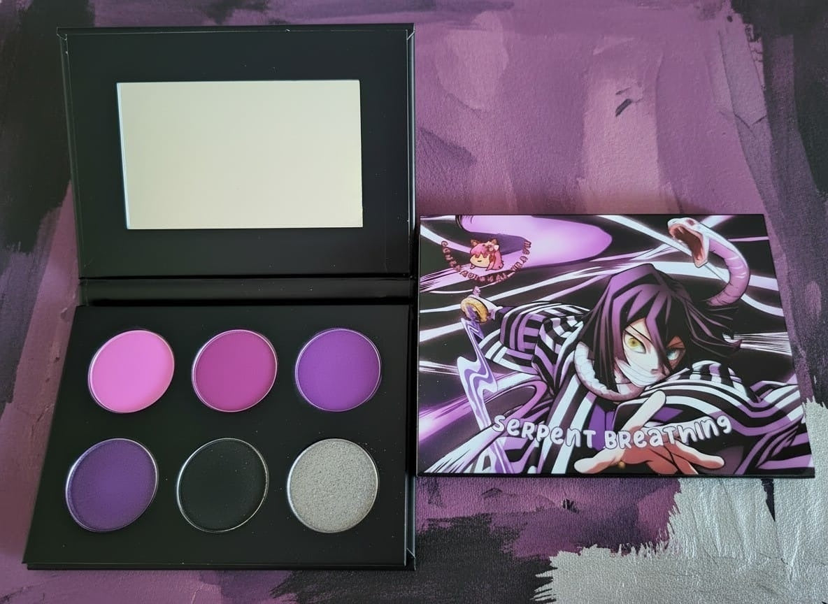 Demon Slayer Obanai Iguro Serpent Breathing Eyeshadow Palette