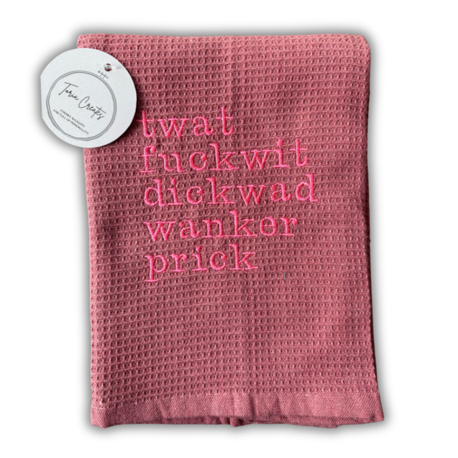 Sweary Tea Towel