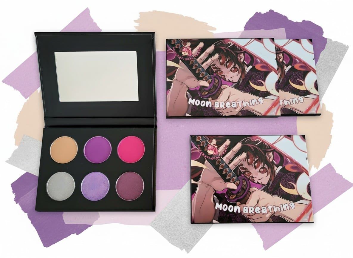 Demon Slayer Kokushibo Moon Breathing Eyeshadow Palette