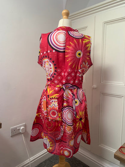 100% cotton beach dress 