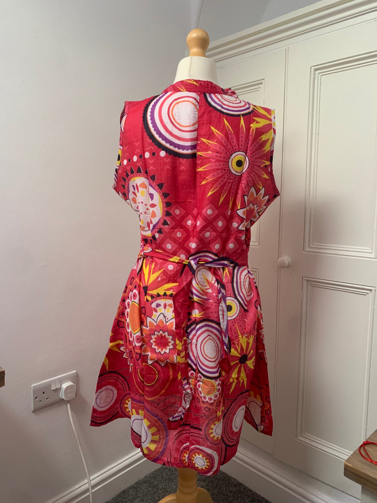 100% cotton beach dress