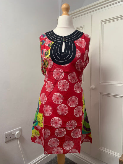 100% cotton beach dress