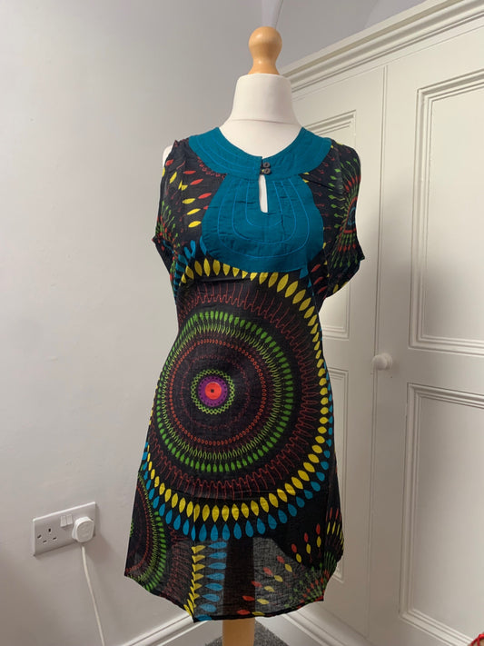 100% cotton beach dress