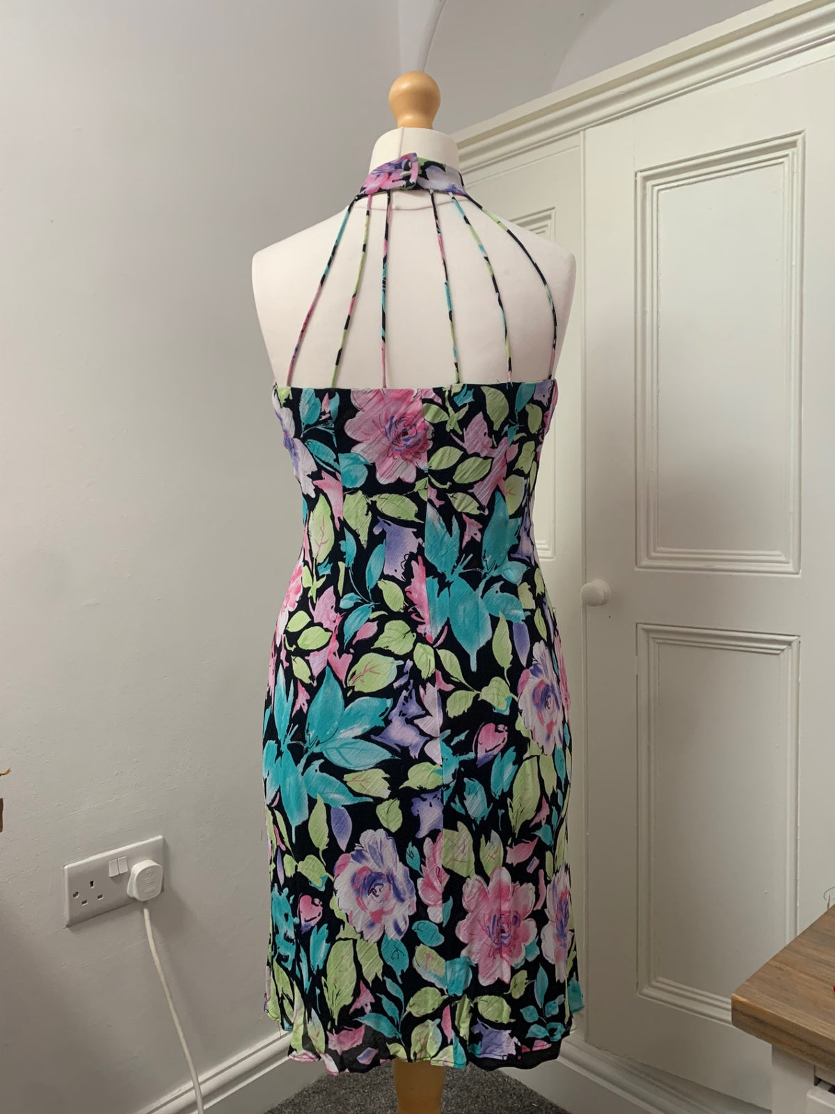 floral evan picone dress
