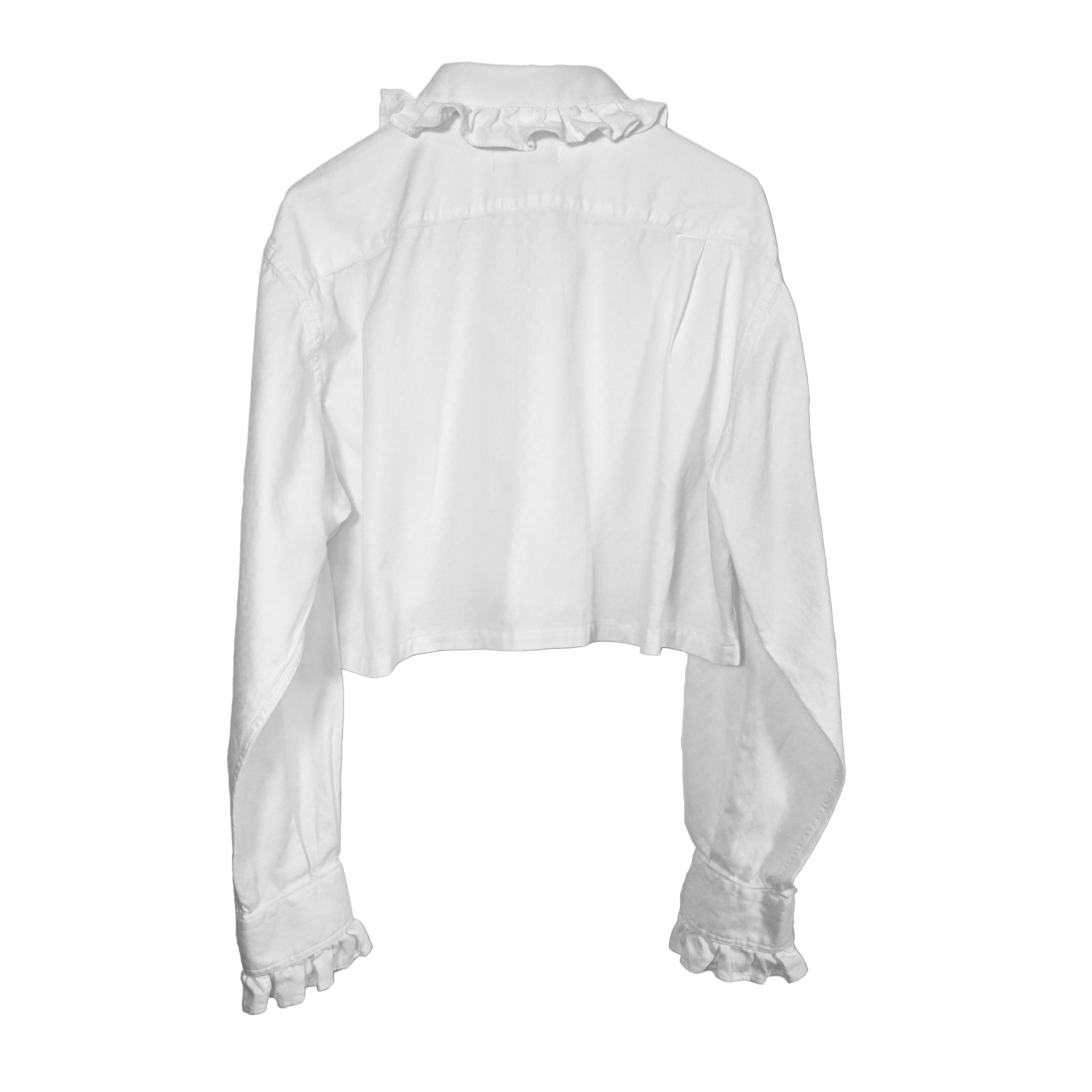 Premonition Shirt in textured White