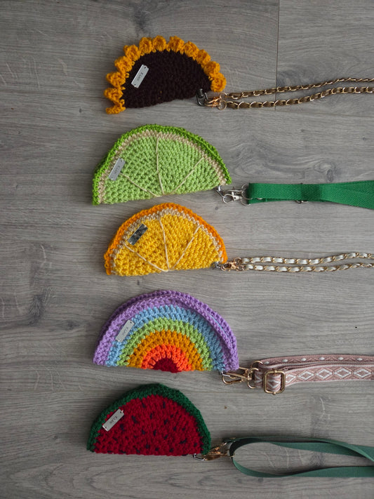 Crochet glasses case