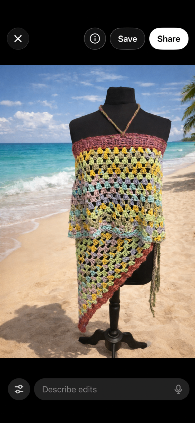 Summer bandeau top and skirt